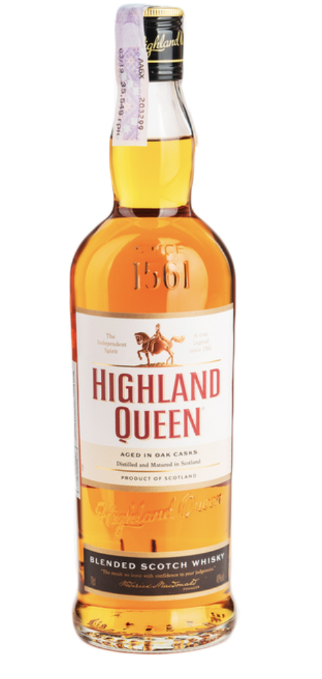 Віскі Highland Queen Blended Scotch Whisky 40% 0.7 л